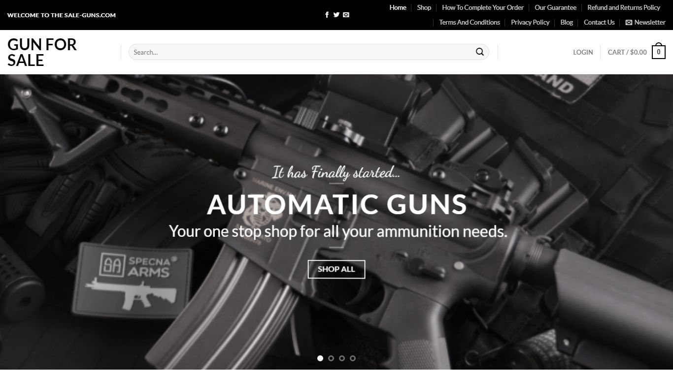 Guns For Sale Online USA - Full Automatic Guns | Guns Shop